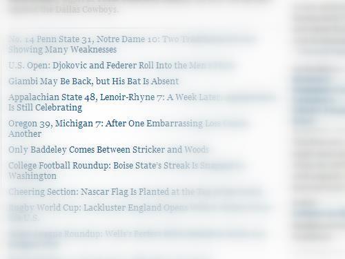 Screenshot. Fair use. Copyrights by NYT.
